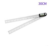 Stainless Steel Angle Finder Tool with Digital Display, for Technical Work and Craftsmanship (300mm)