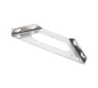 Stainless Steel Angles Code Triangles Corner Brace Brackets Furniture Shelf Joint Fastener for Desk Chair Heavy-Duty Stainless Steel Bracket Triangles Brace for Home Decor Metal Bracket