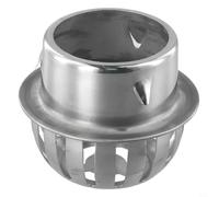 Stainless Steel Anti-Clog Roof Floor | Drain Gutter Sewer Filter 50-200mm D | Leaf And Debris Guard | Outdoor Pipe Protector Balcony Exhaust Cover Leaf Guard(83mm)