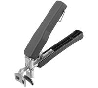 Stainless Steel Anti Scald Plate Gripper Clip for Hot Dishes | Black Heat Isolation Handle, Wear Resistant Build, One Handed Use, Kitchen and Microwave Reheating