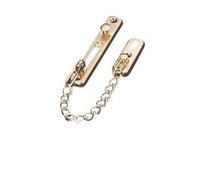 Stainless Steel Anti-Theft Door Chain Latch Silver Bronze Gold Black Lock Security Hardware for Door(Wine red)