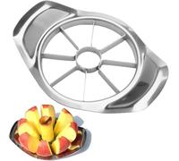 Stainless Steel Apple Cutter & Slicer - Durable Apple Corer for Quick and Easy Slicing of Apples, Pears & Fruits | Ergonomic Grip | Rust-Resistant | Dishwasher Safe Kitchen Gadget
