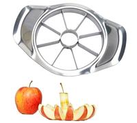 Stainless Steel Apple Slicer & Corer -Easy Grip Handles - Ideal for Apples, Pears, Onions - Kitchen Gadget for Quick, Fruit Slices