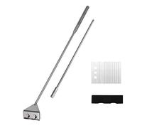 Stainless Steel Aquarium Algae Scraper Fish Tank Cleaner with Sharp to Keep Hands Dry for Easy Cleaning