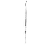 Stainless Steel Armour Remover, Cuticle Pedicure, Double Headed Nail Scoop Removes Tick Orthodontic Nails, Toenail Removal Tool, Removes Dirt From Nails