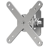 Stainless Steel Articulating VESA Mount - CTA Articulating VESA 75 x 75 and 100 x 100-mm Mounting Plate for Poles, Beams, and Corners for 7.9-12.9” Tablets (CP-SSAVPMB)