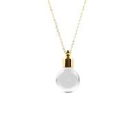 Stainless Steel Ashes Vial Necklace Urn Necklace Urns for Human Ashes Test Tube Necklace for Women Men Teens Party Gift Jewelry, Stainless Steel, No Gemstone