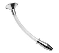 Master Series Stainless Steel Ass Funnel with Hollow Anal Plug