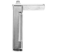 Stainless Steel Automatic Door Closer Hinge Freezer Chest Replacement Hinges Refrigerator Metal Adjustable Support Hardware