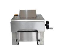 Stainless Steel Automatic Dough Press Machine Noodle Maker Small Electric Desktop Table Top Dough Sheeter Pizza Easy to Clean