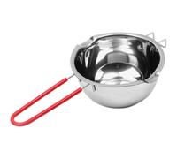 Stainless Steel Bain Marie Melting Pot Double Spout Chocolate | This double spout melting pot delivers smooth, drip-free pouring of melted chocolate, butter, and cheese sauces.