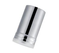 Stainless Steel Baking Powder Sifter Shaker Rust Proof Easy Clean Dust Proof Lid for Dry Powder Dense Holes Even Sprinkle for Cocoa Chocolate Icing Sugar Coffee Cake Baking (Large)