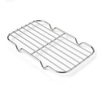 Stainless Steel Baking Rack for Oven Cooking, 5.3 X 8.46 Inch Wire Cooling Rack for Cooking and Baking Roasting Grilling Drying, Dense Wires Smooth Edge, Easy to Clean, Silver
