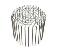 Stainless Steel Balcony Floor Drain Cover Round Roof Design Large Displacement Suitable for Outdoor Drainage Pipes to Avoid Debris Build up (160mm)