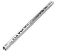Stainless Steel Balcony Small Drain System Kit Length 39.4in, U-shaped Ditch Drainage Channel Grate Sidewalk, Courtyard Metal Floor Trench With Caps(39.4X1.4X1.2IN)