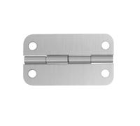 Stainless Steel Ball Bearing Square Door Hinge 1/2/4/8/10pcs Universal Stainless Steel Replacement with Screws for Ice Chests Cooler Door Hinges(2Pcs)