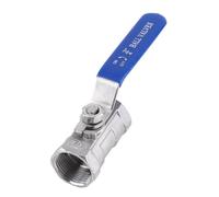Stainless Steel Ball Valve Lever with Innovative Quarter-Turn Design, Shut Off Valve for Control (3/4 (6 Points))
