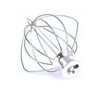 Stainless Steel Balloon Wire Whip Mixer Attachment,Compatible for Kitchenaid,K45WW KSM90 KSM150 Cake Whisk Egg Cream for Baking