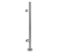 Stainless Steel Balustrade 1100mm High End Post, Decking Landing