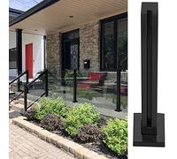 Stainless Steel Balustrade Posts & Fencing Kit with Glass Brackets for Secure Pool and Deck Safety