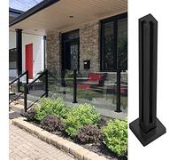 Stainless Steel Balustrade Posts & Fencing Kit with Glass Brackets for Secure Pool and Deck Safety
