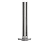 Stainless Steel Balustrade Posts for Composite Fence Panels, Durable Railing Support for Home Patio and Outdoor Spaces