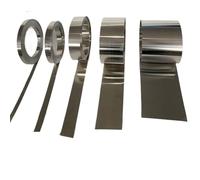 Stainless Steel Band, 1 Meter High Elasticity 301 Stainless Steel Strip Thick 0.15Mm Thin Plate Foil Strip Width 4.1/10/15/20/25/30/40/50 Mm(0.15mmx40mm 1M)