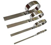Stainless Steel Band, 1 Meter High Elasticity 301 Stainless Steel Strip, Thick 0.1mm 0.15 0.2 0.3 0.4 0.5 0.6 0.7 0.8mm Width 20 MmThin Plate Foil Strip (0.4x20x1000mm)