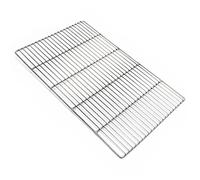 Stainless steel Barbecue grate rectangular 54 x 34 cm rust free for charcoal grill, gas grill, etc.
