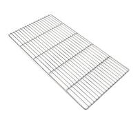 Stainless steel Barbecue grate rectangular 58 x 30 cm rust free for charcoal grill, gas grill, etc.