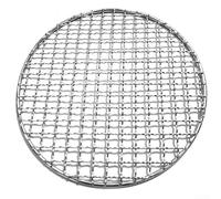 Stainless Steel Barbecue Grill Net Mesh Rack for Oven Stove Pan Roasting Disk Use with Manual Argon Welding and Electrolytic Polishing (280mm)