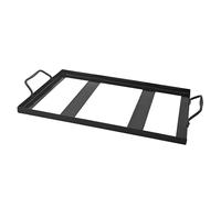 Stainless Steel Barbecue Salt Plate Rack | Enamel Holder for Grilling & Cooking Salt Block | Essential Kitchen Tool for BBQ Lovers