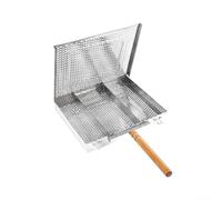 Stainless steel barbecue tray engineered for long term outdoor use with resistant properties and solid build (A)