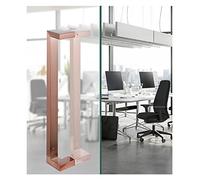 Stainless Steel Barn Door Handle | Modern Push Pull Glass Door Hardware for Interior Doors | 24-60 Inch Entry Pulls & Grab Bars for Showers & Gates