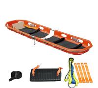 Stainless Steel Basket Emergency Stretcher Basket,Medical Emergency Patient Transport with Lifting Bridle, Detachable Basket Stretcher for Air Sea Mountain Rescue