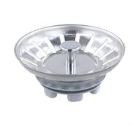 Stainless Steel Basket Strainer Waste for McAlpine BSKTOP with Rubber Finger Seal, Sink Drain for Kitchen and Bathroom