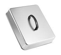 Stainless Steel Bast Draper- Rectangular Melting Dome Lid, Heat Resistant Grill Handle | Outdoor BBQ Baking Provision, Smoker Cooking Tool, Grate Valve, Kitchen Grill Accessory