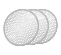Stainless Steel Bath Strainer Hair Catcher for Bathtub Drain Protector Anti-Clog Mesh Filter 12cm Silver(Silver 2)