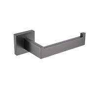 Stainless Steel Bathroom Accessory Set - Towel Bar Toilet Paper Holder Robe Hook Hand Towel Rack & Toothbrush Holder Gunmetal Finish for Modern Decor