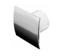 Stainless Steel Bathroom Extractor Fan 100mm with Timer Modern Duct Ventilator