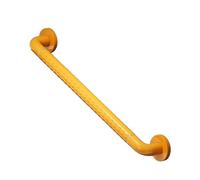 Stainless Steel Bathroom Grab Bar, Anti-Slip Shower Rail Safety Handle for Kids & Elderly, 23.4in Yellow Plastic-Plated Grab Aid - Secure Bathroom Support