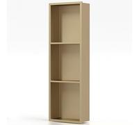 Stainless Steel Bathroom & Storage Rack One-Piece Wall-Mounted Cabinet for Living Room & Bedroom Easy Install Gold Finish 90x28x12.5cm/2.95x0.91x0.41ft
