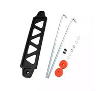 Stainless Steel Battery Fixing Bracket For Atv Utv Side By Side, Black, 200mm Length(Black)