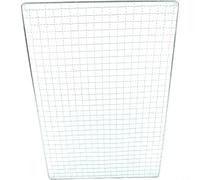 Stainless Steel BBQ Grill Grate Mesh Net Grid for Japanese Korean Barbecue Outdoor Camping Picnic Cooking Grilling Plate Steaming Pan Cooling Rack Baking Oven Accessory(40x25cm)