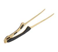 Stainless Steel Bbq Tongs for Grilling, Camping and Outdoor Cooking | Portable Black Design, Heat Resistant Grip, Versatile Use for Steak, Salad, Buffet Service and Fish