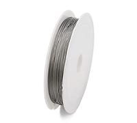 Stainless Steel Beading Wire Roll 0.3/0.45/0.5/0.6 mm for Jewelry Making - Durable, Flexible, 14m Length, Ideal for Craft Projects & DIY Jewelry