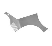 Stainless Steel Beard Shaping Template Shower Beard Shaving Shaping Styling Comb Care Brush Beard Comb