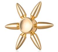 Stainless Steel Bearing Fidget Spinner, Brass Metal High Speed Spinner Lasts 3-5 Minutes, EDC Stress Reliever for ADHD & Anxiety, Adults & Kids