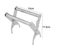 Stainless Steel Bee Hive Frame Clip for Nest Box Holder Tool - 13 x 11.5 cm Secure Frame Grip for Beekeepers, Compatible with Langstroth & Top