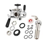 Stainless Steel Beer Bottle Fill Tap, De - Foaming Beer Faucet, Food Grade Material, Easy to Install and Clean, Dispensing Tool for PET Bottles, Perfect for Home Brewing, Bars and (Caliber 28mm)